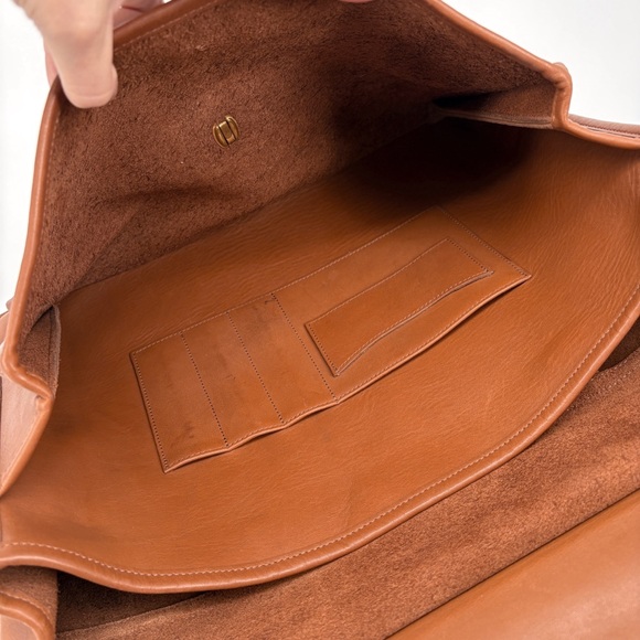 COACH | Vintage 5266 Beekman Messenger Briefcase Bag in Saddle Brown - Picture 10 of 16